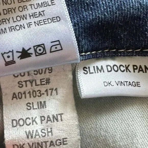 AMO Women's High Rise Blue Jeans - Picture 8 of 9